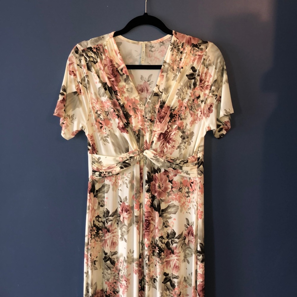 Modest spring maxi dress from Bellamie XL/L